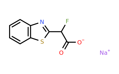 CAS 1443982-11-3 | sodium 2-(1,3-benzothiazol-2-yl)-2-fluoroacetate