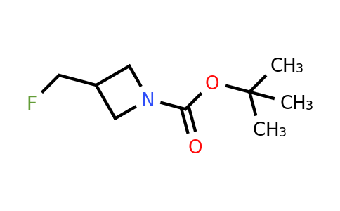 CAS 1443983-85-4 | tert-Butyl 3-(fluoromethyl)azetidine-1-carboxylate