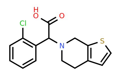 CAS 144457-28-3 | 2-(2-Chlorophenyl)-2-(4,5-dihydrothieno[2,3-C]pyridin-6(7H)-YL)acetic acid