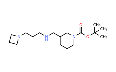 CAS 1444614-42-9 | tert-butyl 3-({[3-(azetidin-1-yl)propyl]amino}methyl)piperidine-1-carboxylate