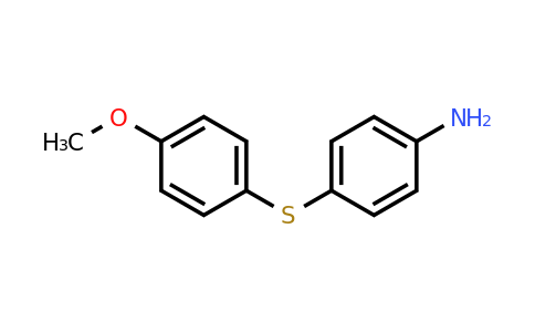 CAS 14453-85-1 | 4-[(4-Methoxyphenyl)sulfanyl]aniline