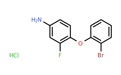 CAS 1445322-51-9 | 4-(2-Bromophenoxy)-3-fluoroaniline HCl
