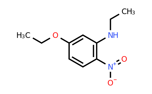 CAS 1445322-63-3 | 5-Ethoxy-N-ethyl-2-nitroaniline