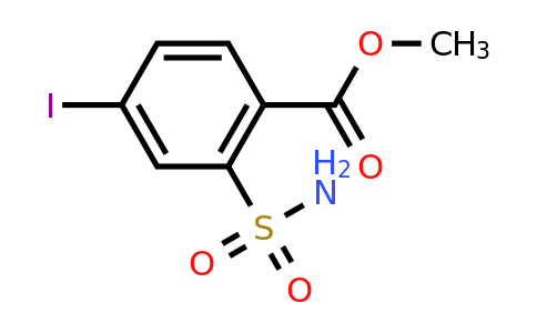 CAS 144550-79-8 | Methyl 4-iodo-2-sulfamoylbenzoate