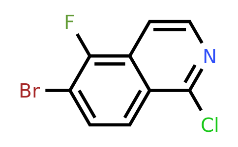 CAS 1445564-11-3 | 6-bromo-1-chloro-5-fluoroisoquinoline