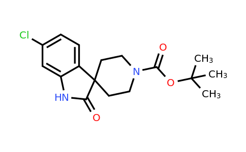 CAS 1445603-41-7 | tert-Butyl 6-chloro-2-oxospiro[indoline-3,4'-piperidine]-1'-carboxylate