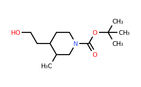 CAS 1445796-18-8 | tert-butyl 4-(2-hydroxyethyl)-3-methylpiperidine-1-carboxylate