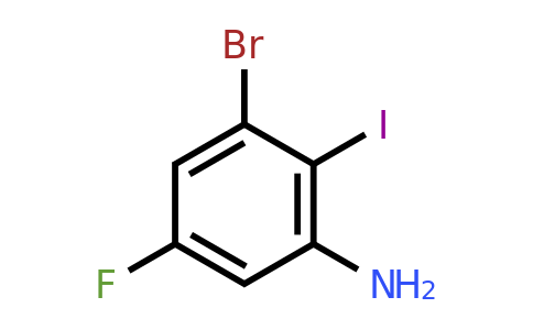 CAS 144580-08-5 | 3-Bromo-5-fluoro-2-iodoaniline