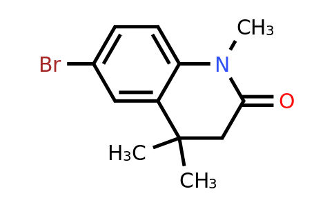 CAS 144583-92-6 | 6-Bromo-1,4,4-trimethyl-3,4-dihydro-1H-quinolin-2-one