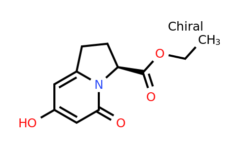 CAS 1445865-57-5 | ethyl (3S)-7-hydroxy-5-oxo-2,3-dihydro-1H-indolizine-3-carboxylate