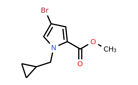CAS 1445876-54-9 | Methyl 4-bromo-1-(cyclopropylmethyl)-1H-pyrrole-2-carboxylate