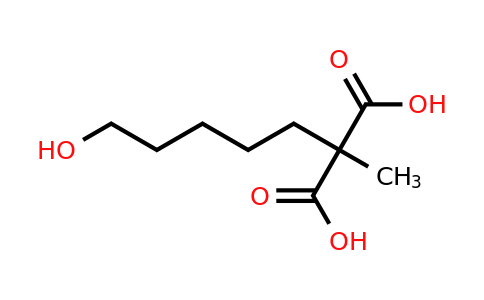 CAS 1445876-91-4 | 2-(5-hydroxypentyl)-2-methylpropanedioic acid