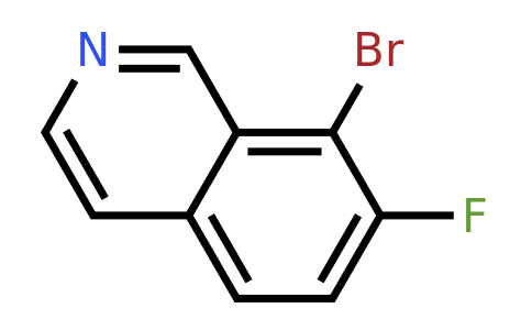 CAS 1445891-57-5 | 8-Bromo-7-fluoroisoquinoline