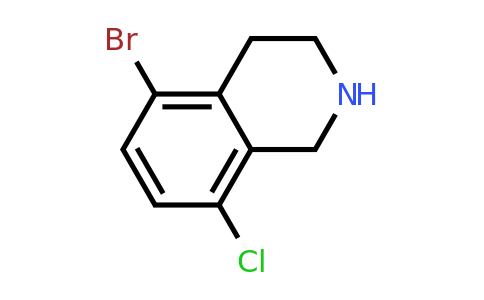 CAS 1445948-16-2 | 5-bromo-8-chloro-1,2,3,4-tetrahydroisoquinoline