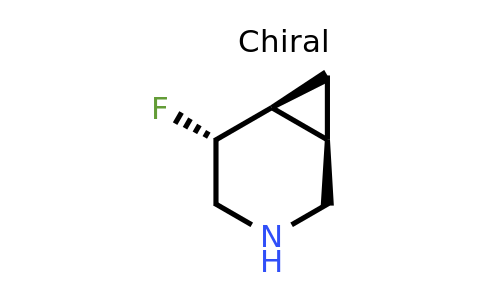 CAS 1445950-82-2 | rel-(1R,5R,6S)-5-fluoro-3-azabicyclo[4.1.0]heptane