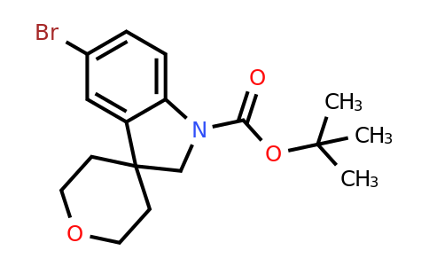 CAS 1445951-09-6 | tert-Butyl 5-bromo-2',3',5',6'-tetrahydrospiro[indoline-3,4'-pyran]-1-carboxylate