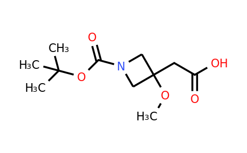 CAS 1445951-15-4 | 2-(1-(tert-Butoxycarbonyl)-3-methoxyazetidin-3-yl)acetic acid