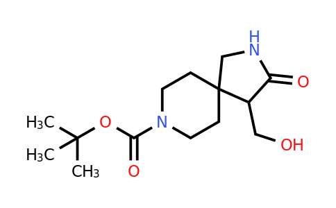 CAS 1445951-29-0 | tert-Butyl 4-(hydroxymethyl)-3-oxo-2,8-diazaspiro[4.5]decane-8-carboxylate