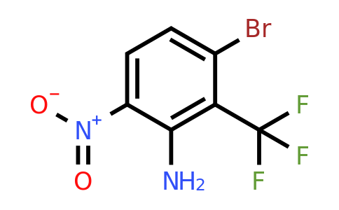 CAS 1445995-76-5 | 3-Bromo-6-nitro-2-(trifluoromethyl)aniline