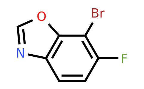 CAS 1445995-78-7 | 7-Bromo-6-fluoro-1,3-benzoxazole