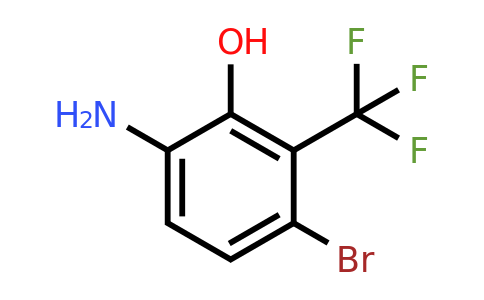 CAS 1445995-79-8 | 6-Amino-3-bromo-2-(trifluoromethyl)phenol