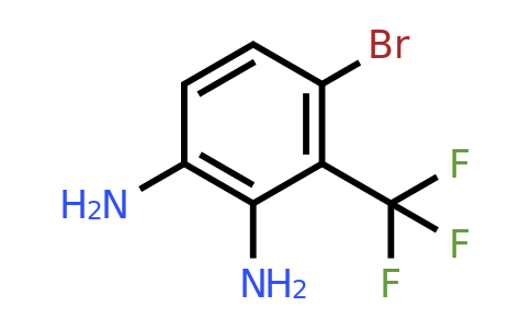 1-Bromo-3,4-diamino-2-(trifluoromethyl)benzene