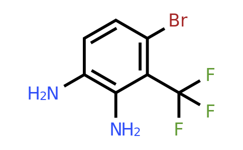 CAS 1445995-83-4 | 1-Bromo-3,4-diamino-2-(trifluoromethyl)benzene