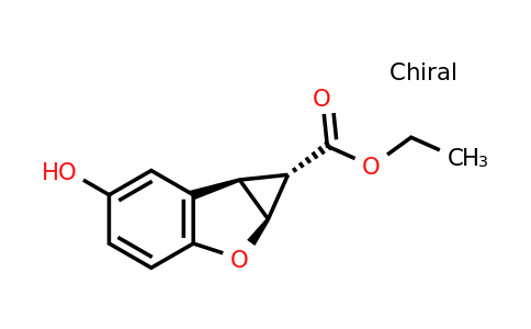 CAS 1446091-43-5 | ethyl (1S,1aS,6bR)-5-hydroxy-1a,6b-dihydro-1H-cyclopropa[b]benzofuran-1-carboxylate