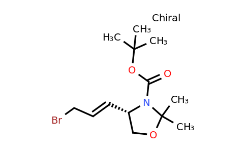CAS 144619-38-5 | tert-butyl (4S)-4-[(E)-3-bromoprop-1-enyl]-2,2-dimethyl-oxazolidine-3-carboxylate