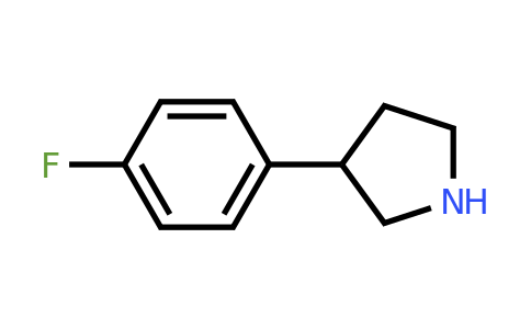 CAS 144620-11-1 | 3-(4-Fluorophenyl)pyrrolidine
