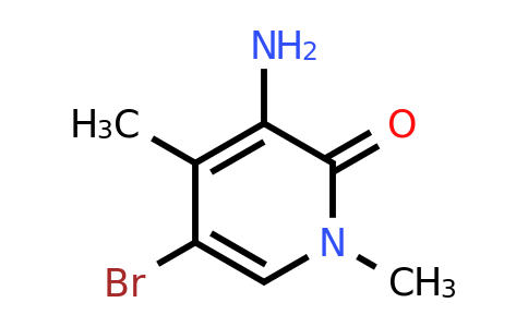 CAS 1446237-41-7 | 3-amino-5-bromo-1,4-dimethyl-pyridin-2-one