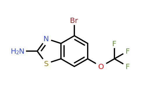 CAS 144631-82-3 | 4-bromo-6-(trifluoromethoxy)-1,3-benzothiazol-2-amine
