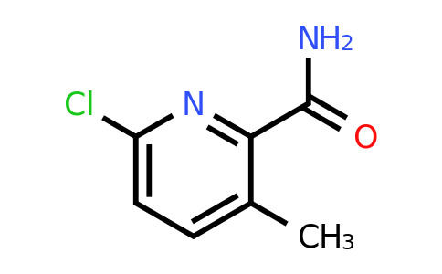 CAS 1446408-24-7 | 6-chloro-3-methyl-pyridine-2-carboxamide