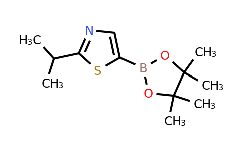 CAS 1446481-20-4 | 2-(Iso-propyl)thiazole-5-boronic acid pinacol ester