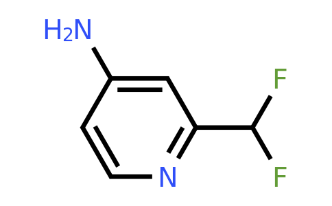 2-(Difluoromethyl)pyridin-4-amine