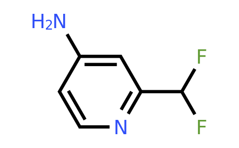 CAS 1446509-58-5 | 2-(Difluoromethyl)pyridin-4-amine
