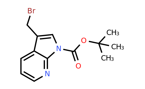 CAS 144657-69-2 | tert-butyl 3-(bromomethyl)-1H-pyrrolo[2,3-b]pyridine-1-carboxylate