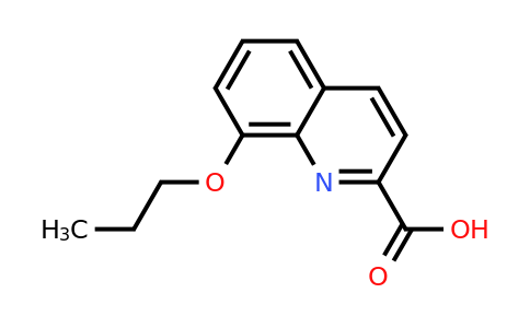 CAS 1446747-07-4 | 8-Propoxyquinoline-2-carboxylic acid