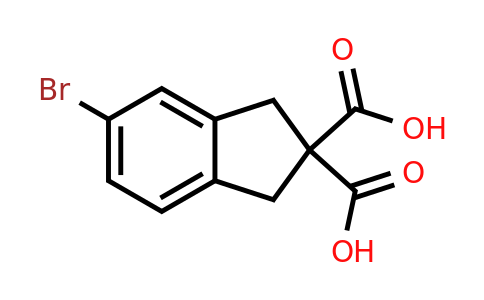 CAS 1446757-57-8 | 5-bromo-2,3-dihydro-1H-indene-2,2-dicarboxylic acid