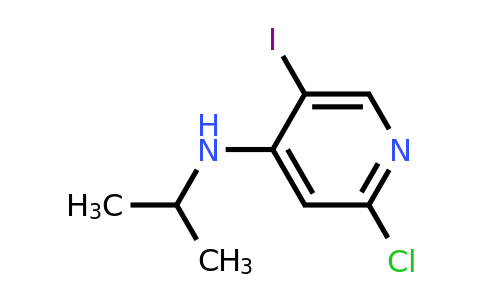CAS 1447227-69-1 | 2-chloro-5-iodo-N-isopropyl-pyridin-4-amine
