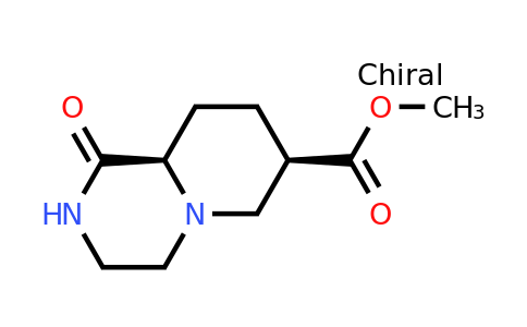 CAS 144731-64-6 | (7R,9aR)-Methyl 1-oxooctahydro-1H-pyrido[1,2-a]pyrazine-7-carboxylate