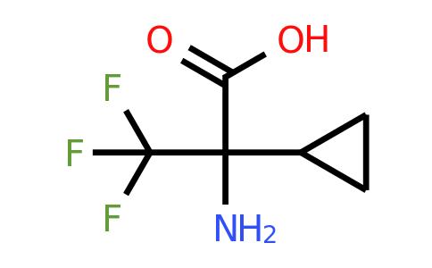 CAS 1447422-93-6 | 2-amino-2-cyclopropyl-3,3,3-trifluoropropanoic acid