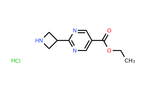 CAS 1447606-45-2 | Ethyl 2-(azetidin-3-yl)pyrimidine-5-carboxylate hydrochloride