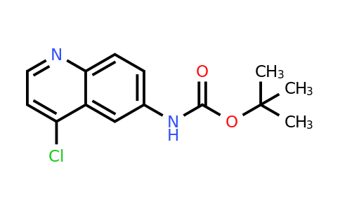 CAS 1447606-50-9 | tert-Butyl (4-chloroquinolin-6-yl)carbamate