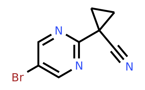 CAS 1447606-53-2 | 1-(5-Bromopyrimidin-2-yl)cyclopropanecarbonitrile
