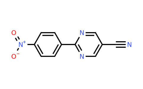 CAS 1447606-55-4 | 2-(4-Nitrophenyl)pyrimidine-5-carbonitrile