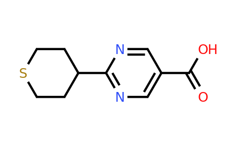 CAS 1447606-70-3 | 2-(Tetrahydro-2H-thiopyran-4-yl)pyrimidine-5-carboxylic acid