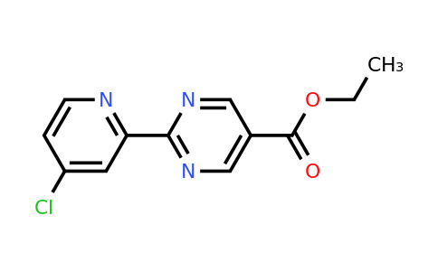 CAS 1447606-79-2 | Ethyl 2-(4-chloropyridin-2-yl)pyrimidine-5-carboxylate