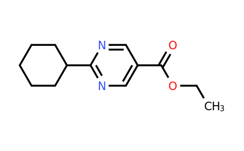 CAS 1447606-84-9 | Ethyl 2-cyclohexylpyrimidine-5-carboxylate