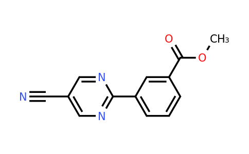CAS 1447606-87-2 | Methyl 3-(5-cyanopyrimidin-2-yl)benzoate